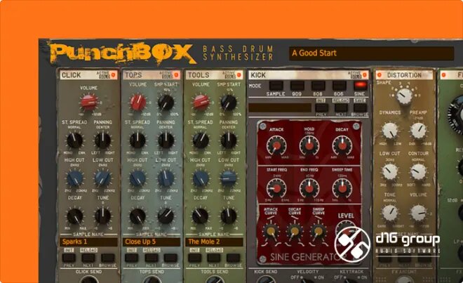 Screenshot of Punchbox Dashboard